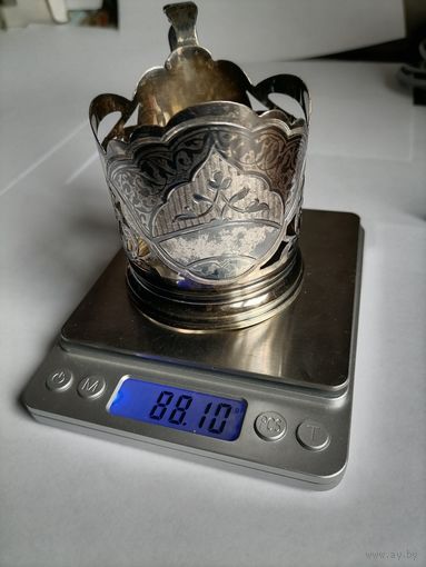 Кубачи подстаканник 875 пр.Серебро.