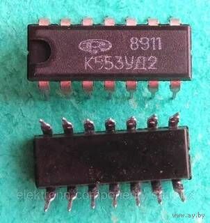 Микросхема К553УД1А,К553УД2. НОВЫЕ. Почтой отправляю на сумму от 10 руб. и больше.Перед выкупом лота уточняйте количество.