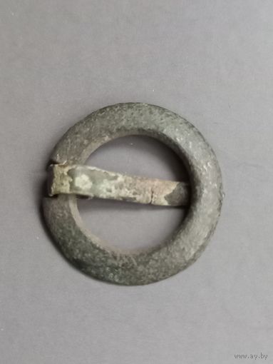 Пряжка старинная , бронза