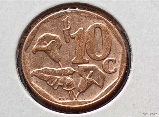 ЮАР. 10 центов 2012 года. (*).