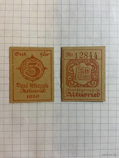 5 пфеннингов (нотгельды) г. Германия.-2