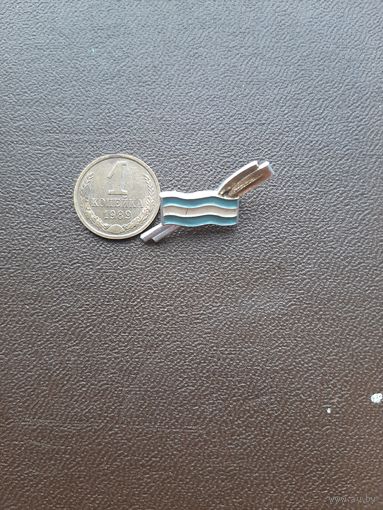 Значок легкий гребля Эстония