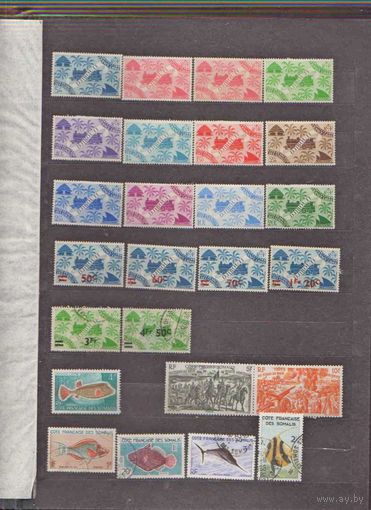 РАСПРОДАЖА ! ФРАНЦУЗСКИЕ КОЛОНИИ И ТЕРРИТОРИИ! ДЖИБУТИ(СОМАЛИ)! СОСТОЯНИЕ НА ФОТО ! МОГУТ ВСТРЕЧАТЬСЯ НАКЛЕЙКИ !