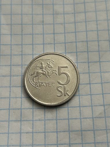 5 толаров 1993 года