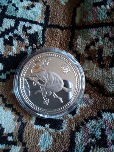 СУВЕНИРНАЯ МОНЕТА ОБЕЗЬЯНА КИТАЙ