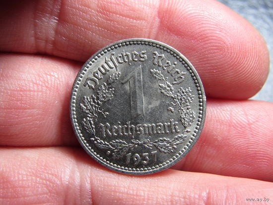 Германия. 1 маркa. 1937A. С 20 копеек. Распродажа коллекции. Смотрите другие лоты.