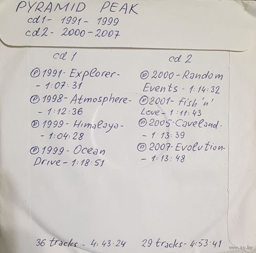 CD MP3 дискография PYRAMID PEAK - 2 CD