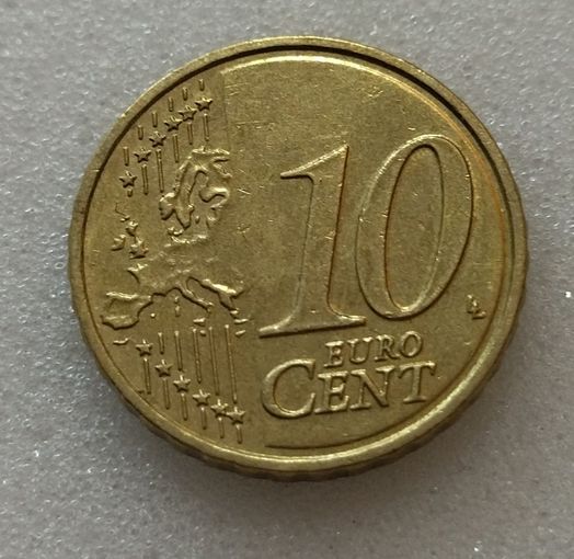 Латвия, 10 евроцентов 2014 года