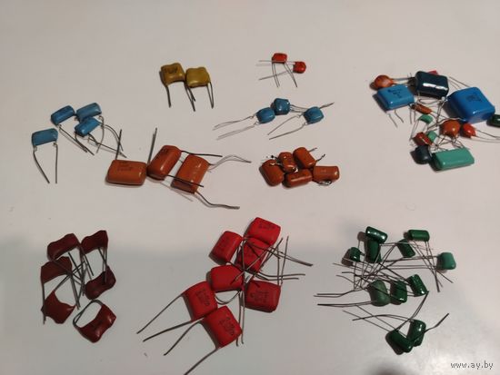 Конденсаторы К31, К73 и др. 57шт.
