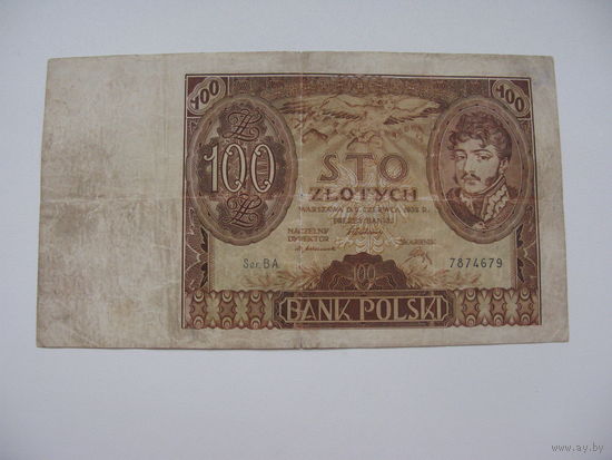 Польша 100 злотых 1932
