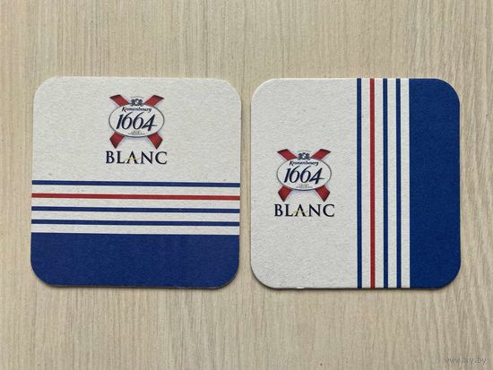 Подставка под пиво Kronenbourg 1664, No 18, размер 93х93