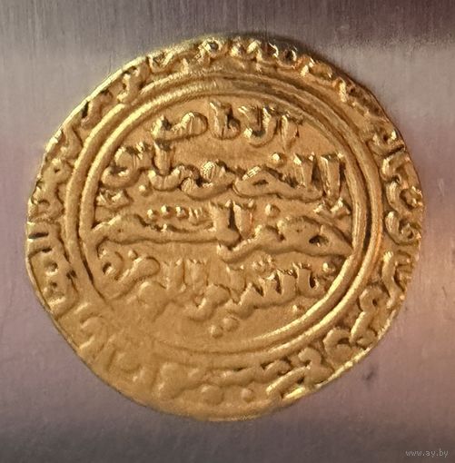 Золотой Динар.  Восточная монета.  (Эпохи Мамлюков,Айюбидов). ЗОЛОТО. Без МЦ
