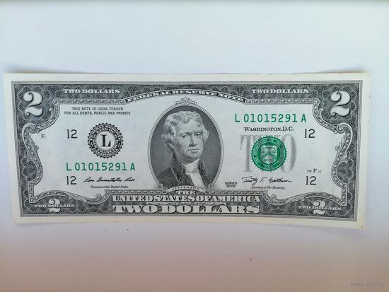 США 2 UNC c рубля