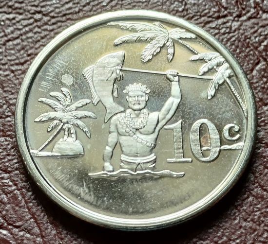 Токелау 10 центов, 2012   С РУБЛЯ