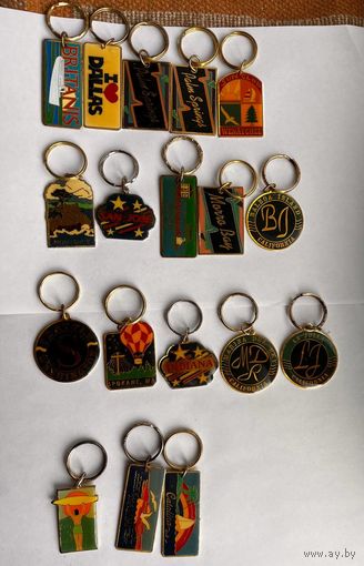 Винтажные брелоки gift creations inc. Цена за 1 брелок!