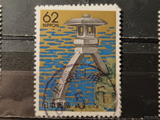 Япония, 1989. Каменный фонарь