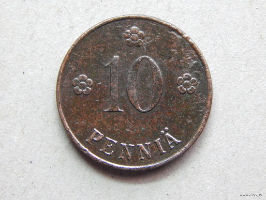 Финляндия 10 пенни 1919г.