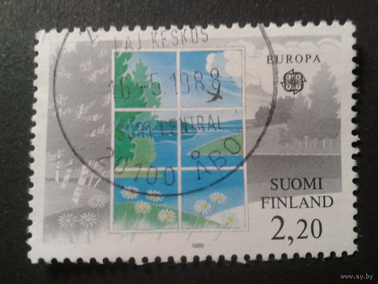 Финляндия 1986 Европа природа