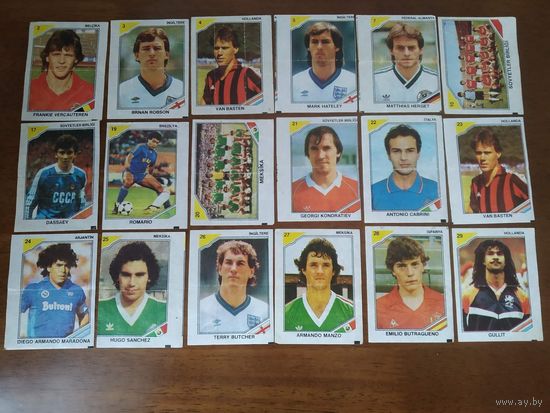 Вкладыши от жвачки FINAL 88 Финал Цена за лот 34шт