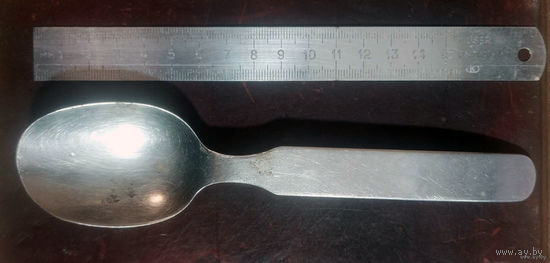 Немецкая ложка из офицерского набора rostfreier stahl