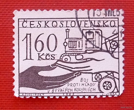 Чехословакия.  ( 1 марка ) 1963 года.