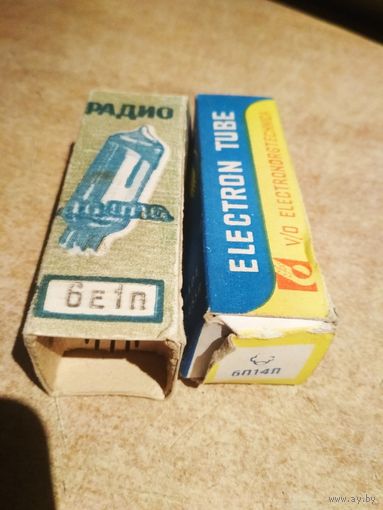 Радио лампа 6Е1П  и  6П14П