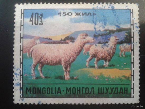 Монголия 1971 овцы
