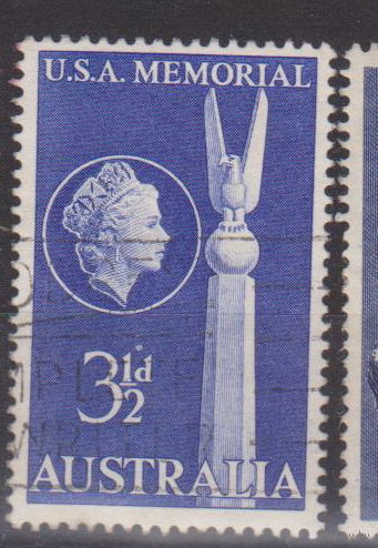 13-я годовщина битвы в Коралловом море Королева Елизавета II Известные люди личности  Австралия 1955 год лот 9 ПОЛНАЯ СЕРИЯ