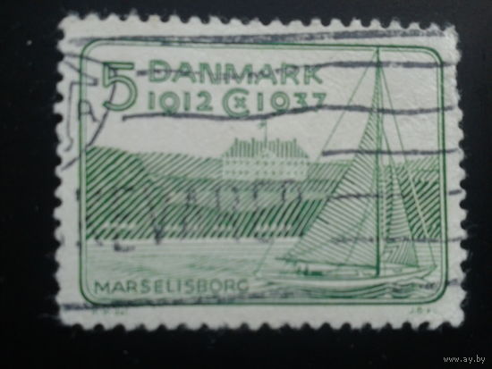 Дания 1937 парусник короля Христиана Х