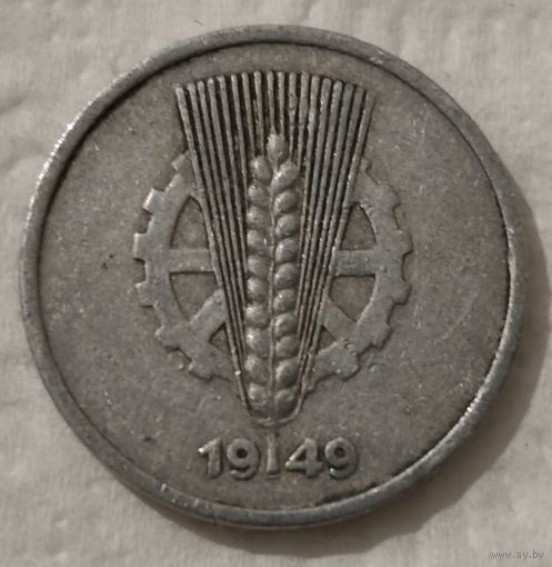 Германия - ГДР 5 пфеннигов, 1949 (14-3-10)