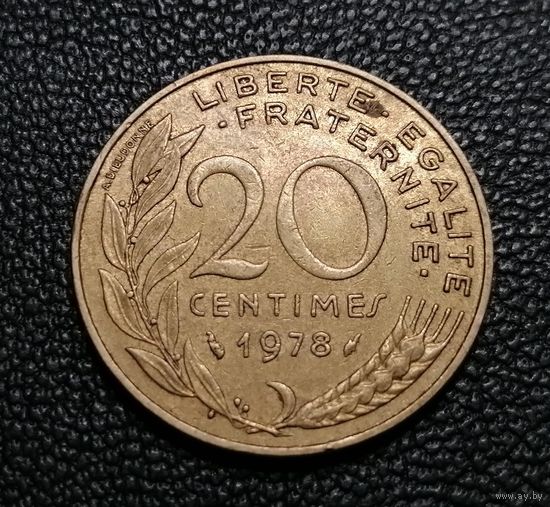 20 сантимов 1978