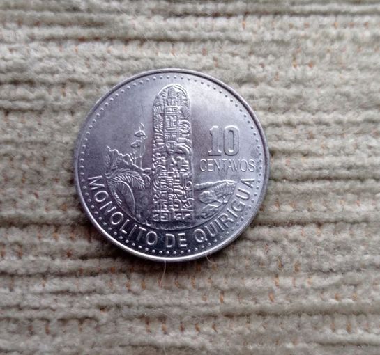 Werty71 Гватемала 10 сентаво 2009