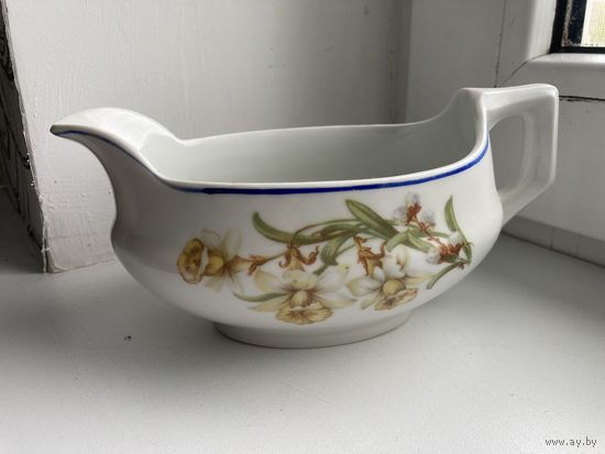 Новогодняя распродажа !Соусник Дулево клеймо 30-52гг