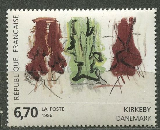 Современная живопись. Пер Киркебю. 1995. Франция. **