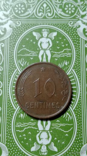 Люксембург 10 сантимов 1930