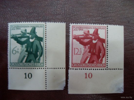 DR 1944 Рейх. Германия. Mi.897-898 MNH