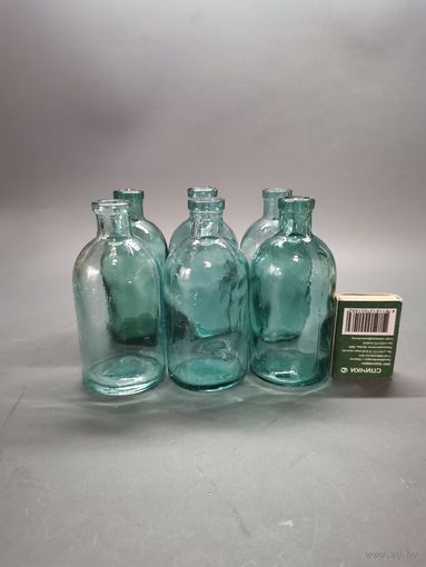Аптечная бутылочка СССР 6шт. одним лотом.