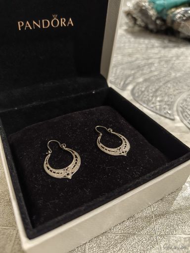 Серьги серебряные