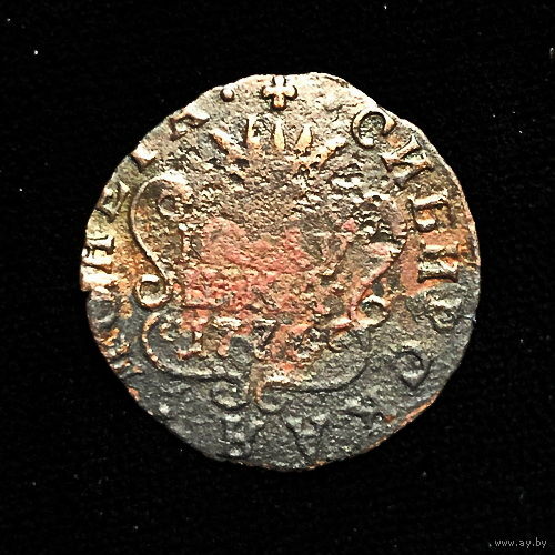Полушка 1770 года КМ сибирская (R1)