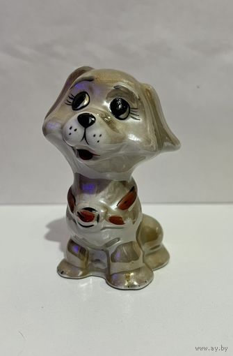 Фарфоровая статуэтка "Собака"  ДФЗ