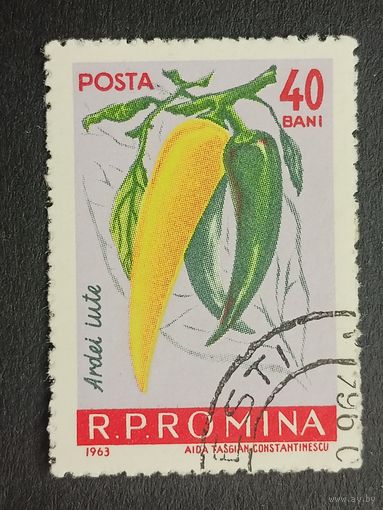 Румыния 1963. Овощи