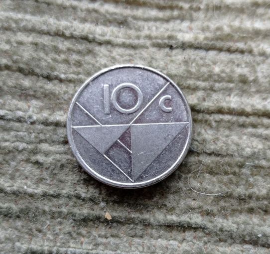 Werty71 Аруба 10 центов 1990