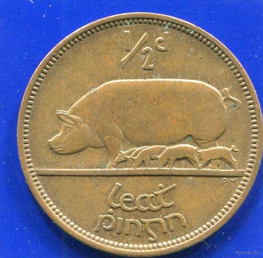 Ирландия 1/2 пенни 1966