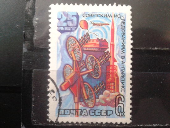 1981 Исследования в Антарктиде: самолет, ракета