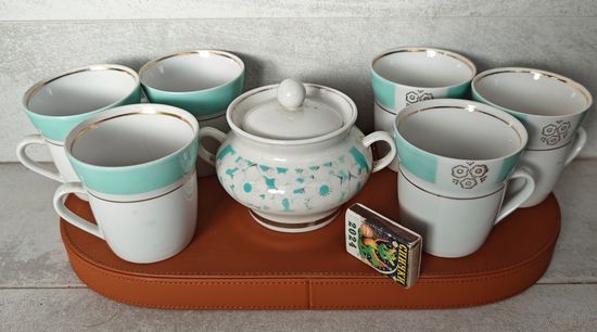 Кружки сахарница  СССР