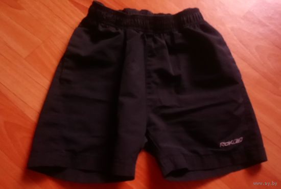 Шорты черные Rbk Reebok на 6-7-8 лет