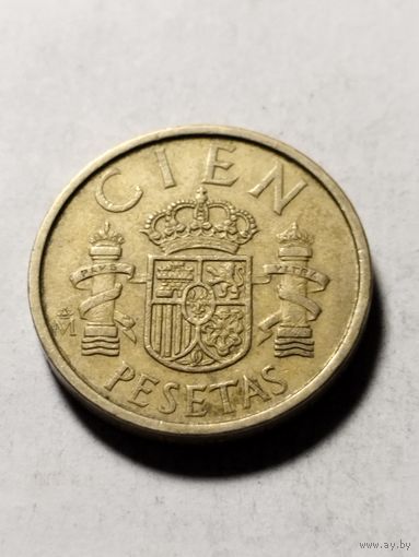 Испания 100 песет 1988