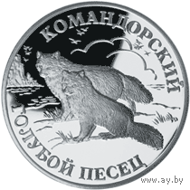 Красная книга: Командорский голубой песец
