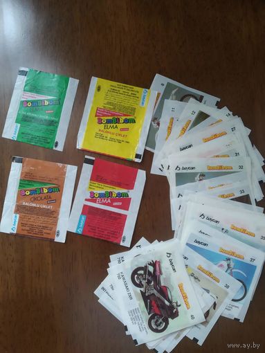 Вкладыши Bombibom. Бомбибом. 6 серия Цена за один-3 руб