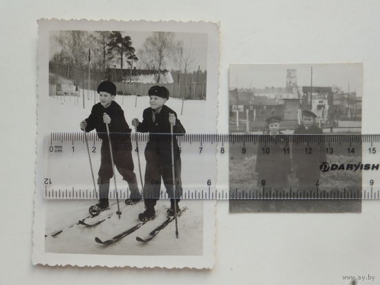 Фото на память Слоним 1953  две шт одним лотом